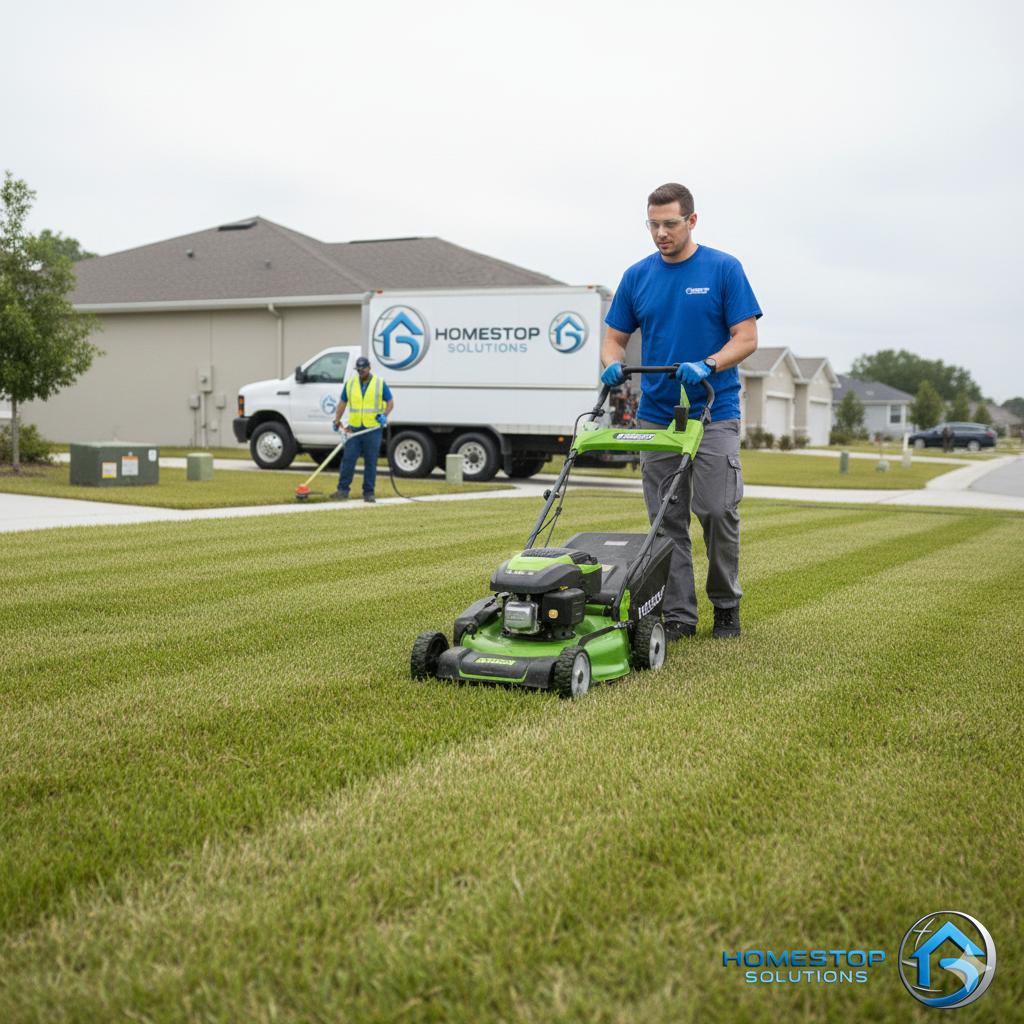 Residential property maintained by HomeStop